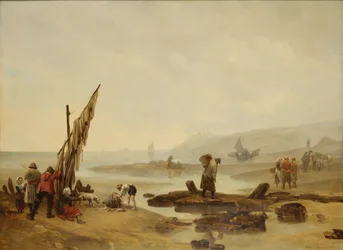 Utsikt over Ambleteuse, 1854